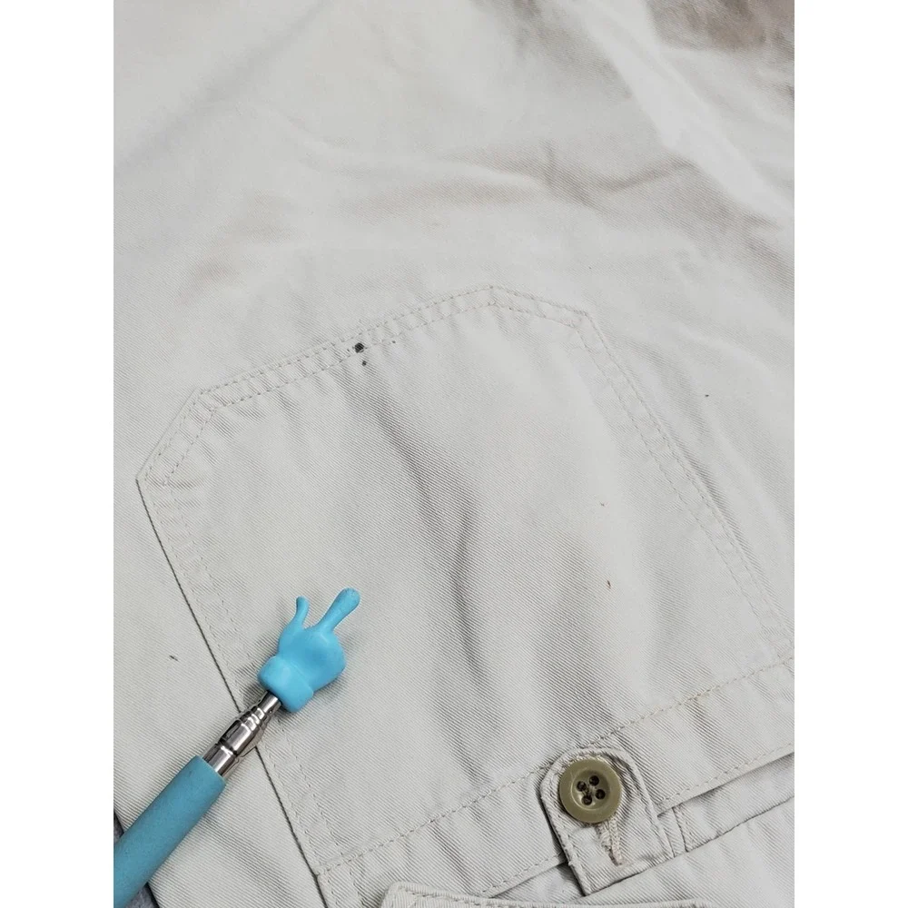 Polo Jeans Company Ralph Lauren Men Shorts 38 Beige Cargo Twill Field Y2K READ